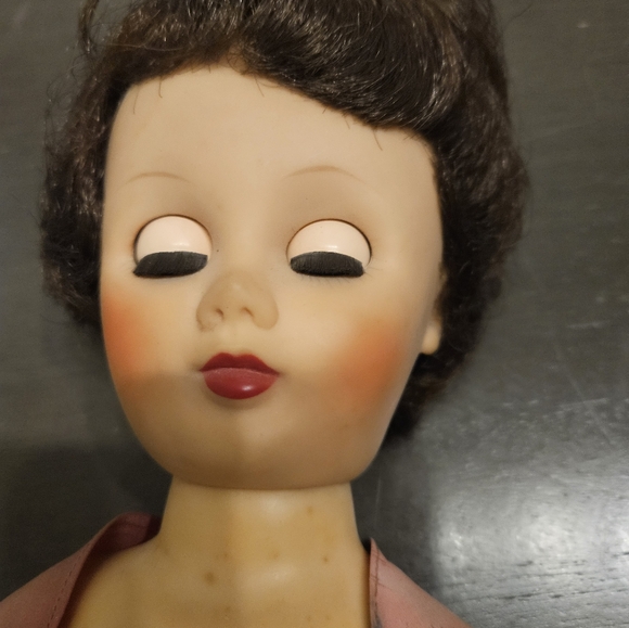 24" Vintage Rubber Vinyl Body Doll 40s 50s 60s - Picture 10 of 10